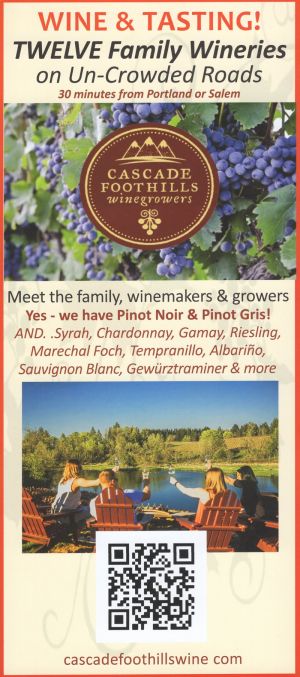 Cascade Foothills Winery Assoc brochure thumbnail