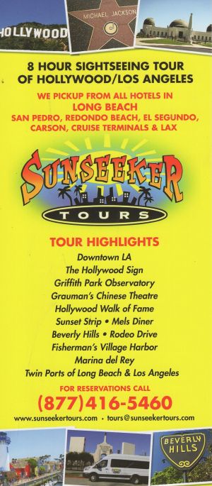 Sunseeker Tours brochure thumbnail
