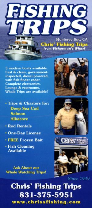 Chris' Fishing Trips brochure full size