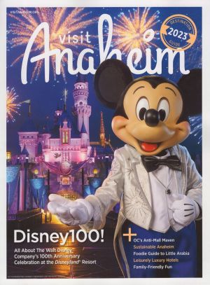 Anaheim Visitors Guide brochure full size