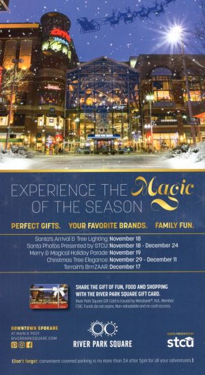 Spokane Holiday Magazine Guide brochure thumbnail