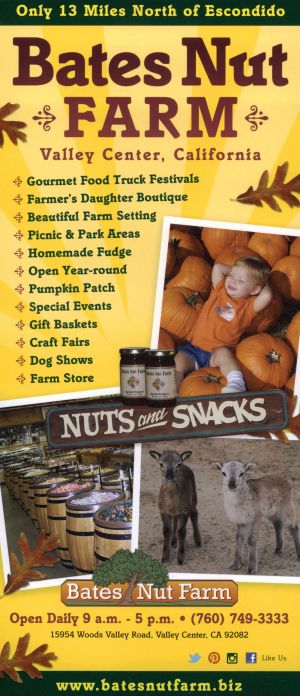 Bates Nut Farm brochure thumbnail