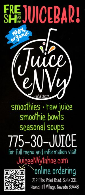 Juice Envy Bar brochure full size