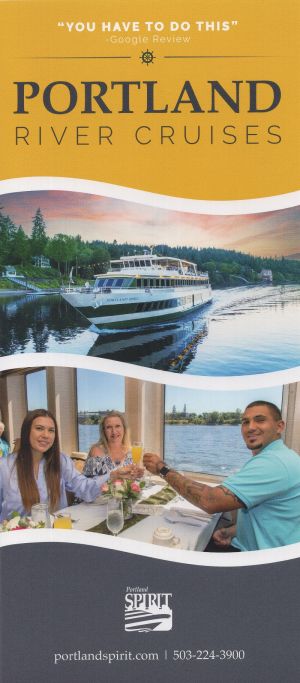 Portland Spirit/Columbia Gorge Sternwheeler brochure thumbnail
