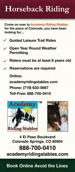 Academy Riding Stables brochure thumbnail