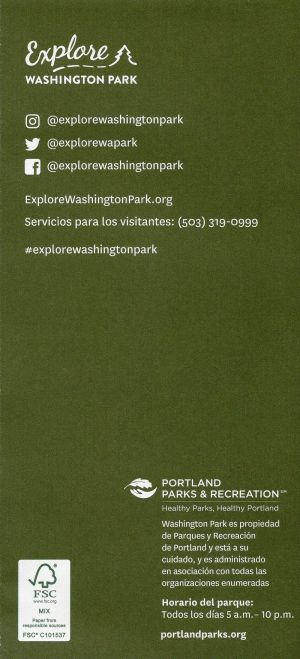Explore WA Park Map - Spanish brochure thumbnail