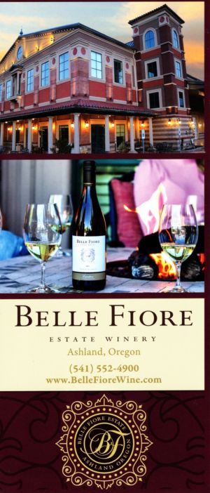 Belle Fiore Winery brochure thumbnail