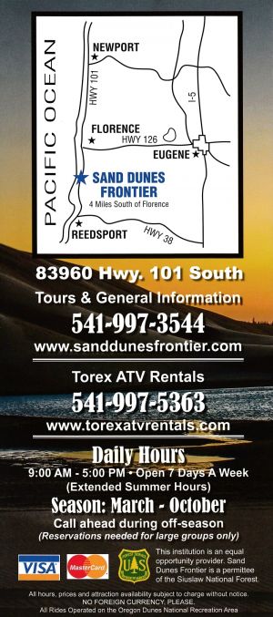 Sand Dunes Frontier Park brochure thumbnail
