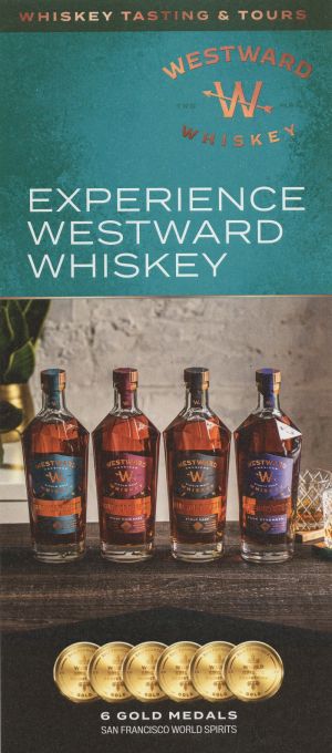 Westward Whiskey brochure full size