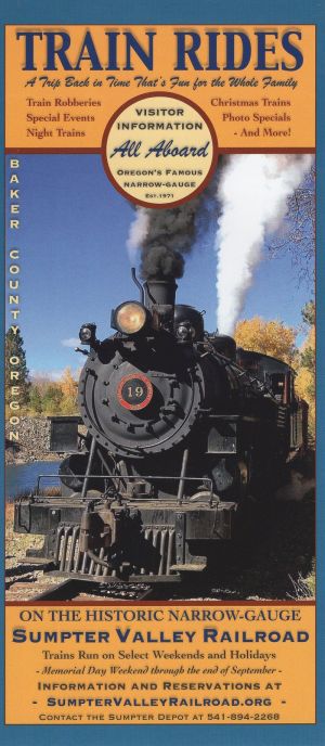 Sumpter Valley Railroad brochure thumbnail