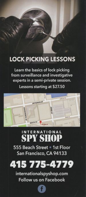 International Spy Shop brochure thumbnail