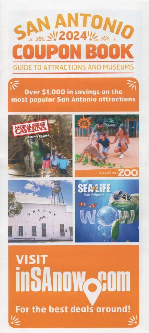 San Antonio Attactions brochure full size