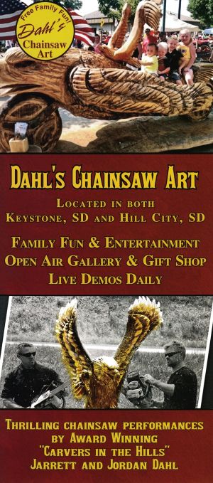 Dahl's Chainsaw Art brochure thumbnail