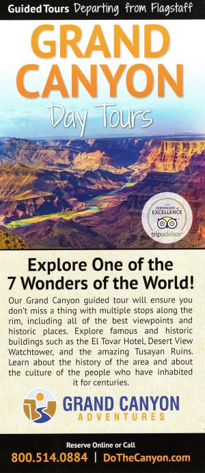 Grand Canyon Tour brochure thumbnail