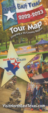 North East Texas Tour Map