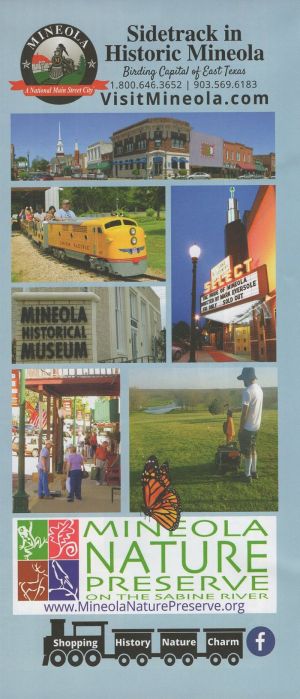 North East Texas Tour Map brochure thumbnail