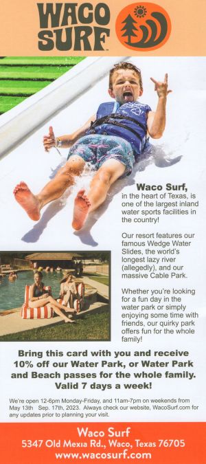 Waco Surf brochure thumbnail