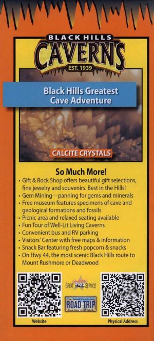 Black Hills Caverns brochure thumbnail