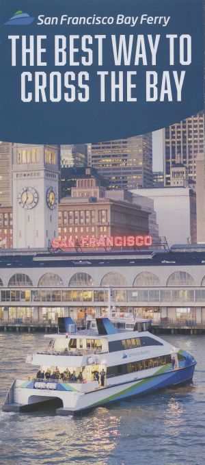 San Francisco Ferry Service brochure full size