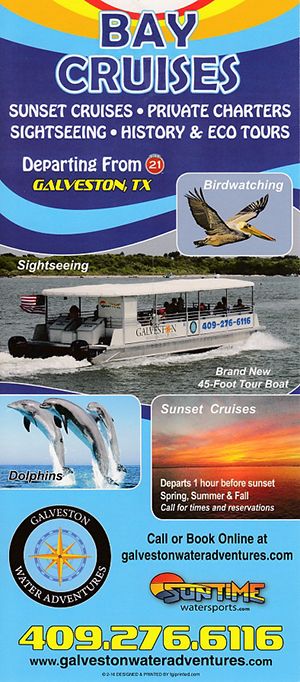 Sun Times Watersports: Bay Cruises brochure full size