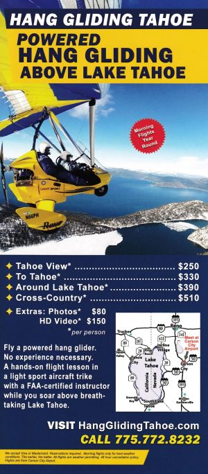Hang Gliding Lake Tahoe brochure thumbnail