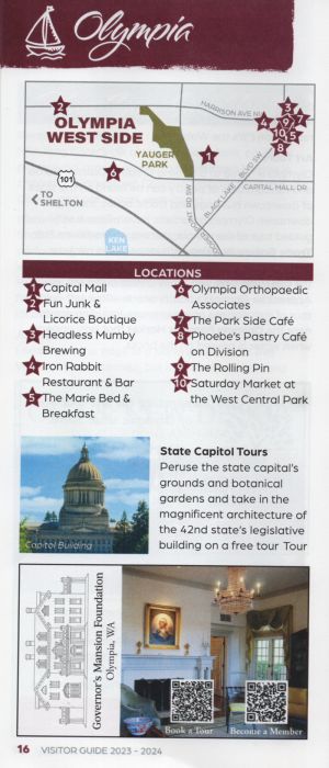 Olympia-Thurston Co. Vis Guide brochure thumbnail