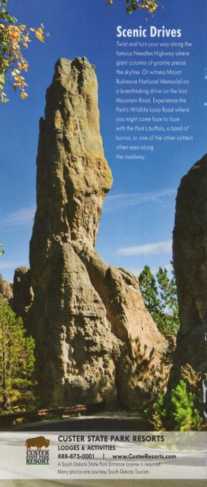 Custer State Park Activities & Lodging brochure thumbnail
