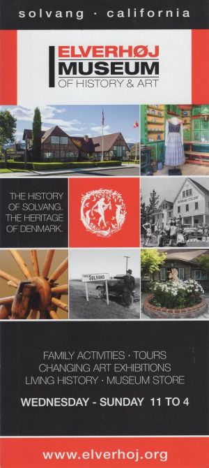 Elverhoj Museum brochure full size