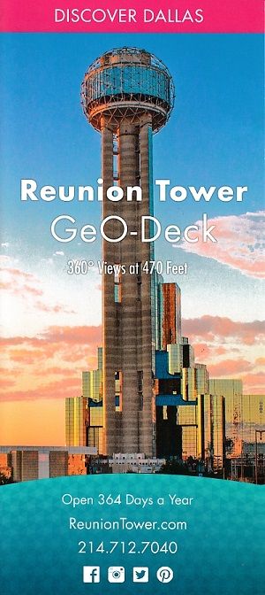 Reunion Tower brochure full size