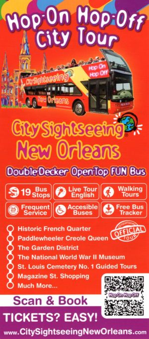 City Sightseeing New Orleans Tours brochure thumbnail