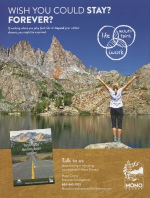 2018 Eastern Sierra Visitors Guide (Large) brochure thumbnail