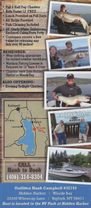 Flathead Lake Monster Charters brochure thumbnail