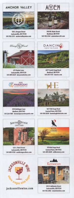 Jacksonville Wineries brochure thumbnail