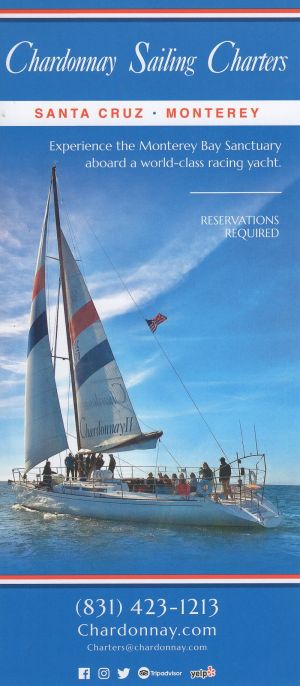 Chardonnay Sailing Charters brochure full size