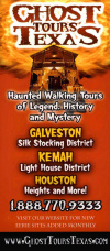 Ghost Tours Texas