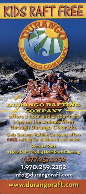 Durango Rafting Company brochure thumbnail