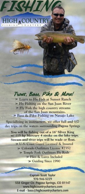 High Country Fishing Charters brochure thumbnail