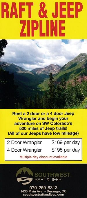 Southwest Raft and Jeep brochure thumbnail