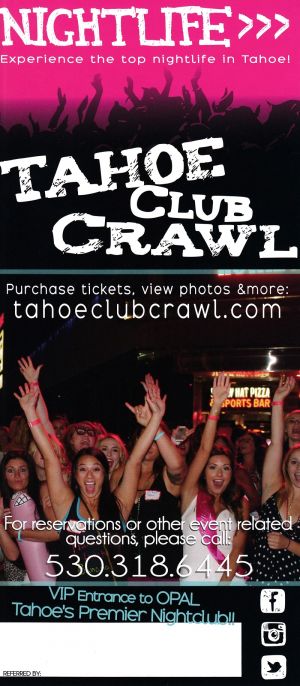 Tahoe Club Crawl brochure thumbnail