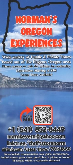 Norman's Oregon Experiences brochure thumbnail