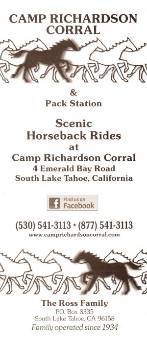 Camp Richardson Corral brochure thumbnail