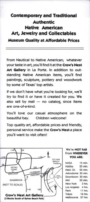 Crow's Nest Art Gallery brochure thumbnail