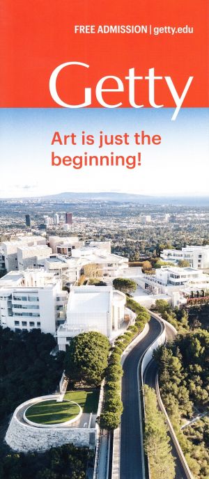 The Getty Museum brochure thumbnail