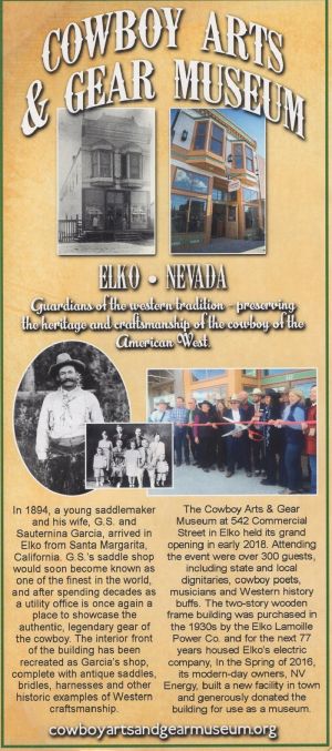 Cowboy Arts & Gear Museum brochure thumbnail