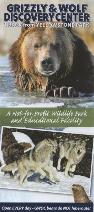 Grizzly & Wolf Discovery Center brochure thumbnail