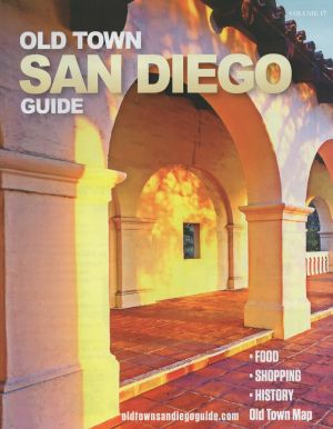 Old Town San Diego Guide brochure full size