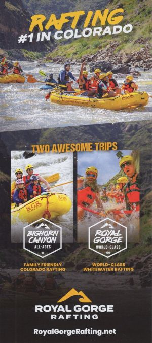 Royal Gorge Rafting brochure thumbnail