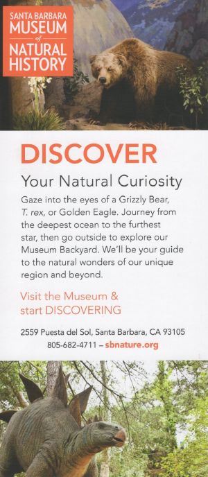 SB Museum of Natural History brochure thumbnail