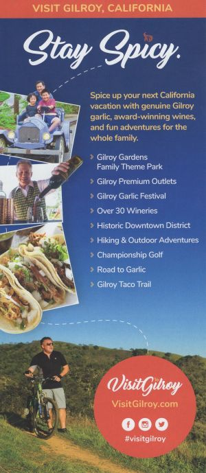 Gilroy Welcome Center brochure full size