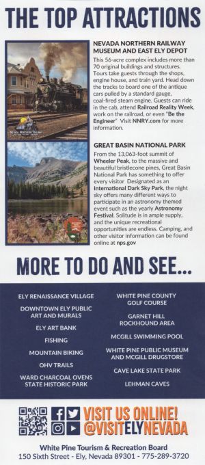 White Pine Tourism brochure thumbnail